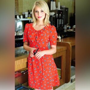 HI THERE from KAREN WALKER by ANTHROPOLOGIE OC Floradot Dress